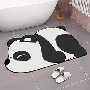 Adorable Non-Slip Panda Floor Mat – Buy 1 Get 1 Free, Perfect for Kids' Rooms & Bathrooms