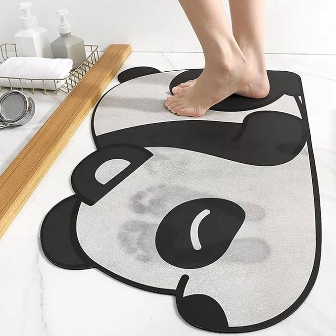 Adorable Non-Slip Panda Floor Mat – Buy 1 Get 1 Free, Perfect for Kids' Rooms & Bathrooms